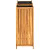 Plant Box with Liner 84 x 42 x 100 cm Solid Acacia Wood