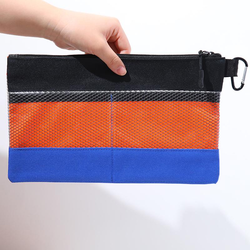 Large Transparent Waterproof Oxford Tool Bag with Hook