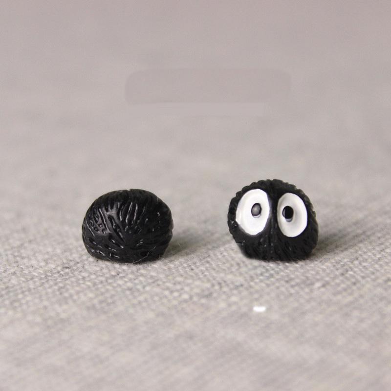 10 SZT Mini Figurka Duszków Kulek Kurzu Pojedyncza Żywica Brykiet Zabawka Miniaturowa Wróżkowy Ogród Mech Mikro Krajobraz Ozdoba Dekoracja Domu