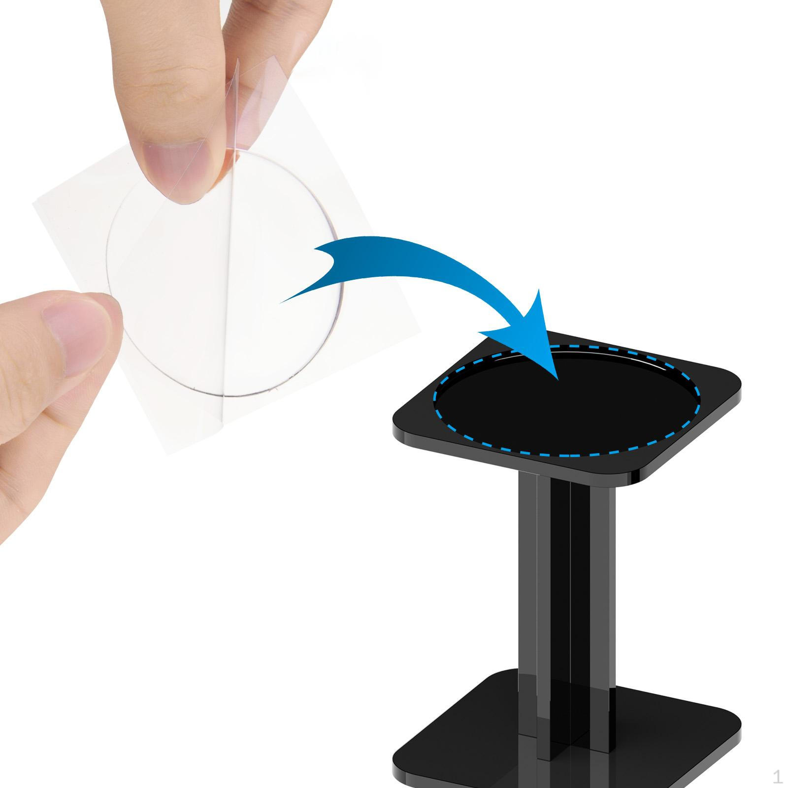 

3 шт. Акриловые подставки для дисплея Органайзер для полок для летающих миниатюр Столы Подставка-держатель для полетов для чёрный