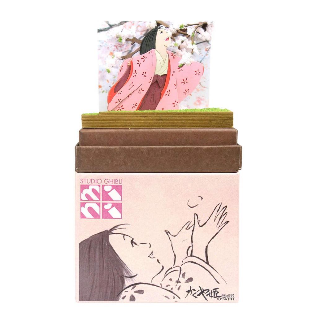 Sankei Studio Ghibli Mini: The Tale of Princess Kaguya - Under the Mountain Cherry Tree Paper Craft MP07-108