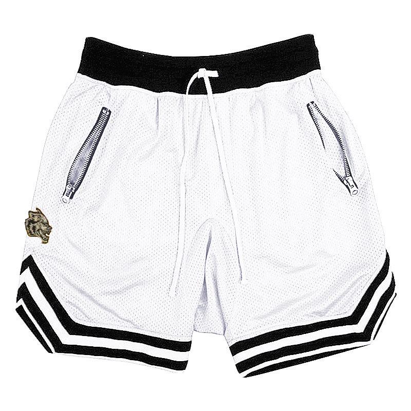 Men's Breathable Mesh Athletic Shorts - Casual European/American Summer Loose Fit for Running, Fitness, and Basketball.