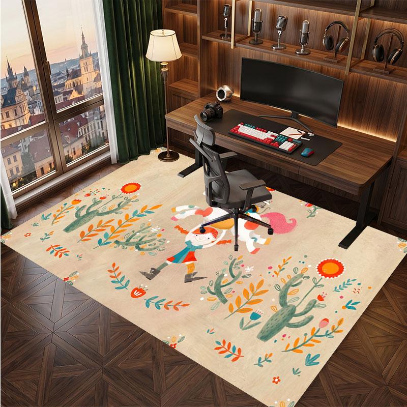 Pippi Longstocking Rug Soft Thick Non Slip Floor Carpet for Bedroom Living Room Home Decor