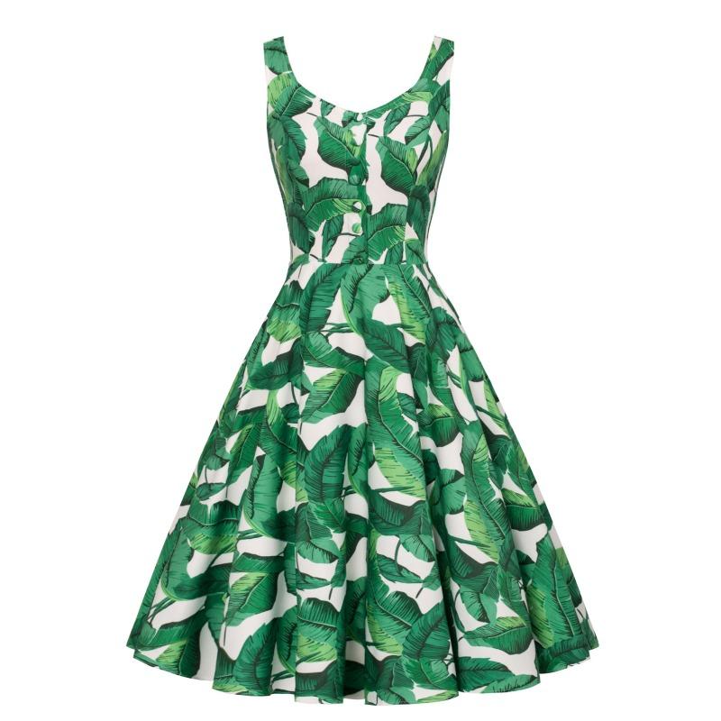 

Сексуальный жилет, юбка Хепберн с принтом, ретро А-силуэт, однобортная отделка XXL