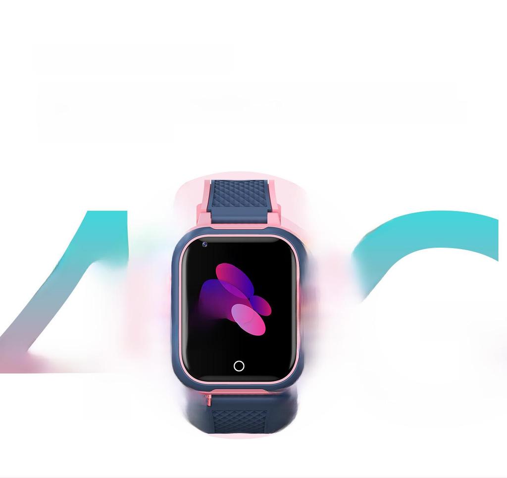 LT21 4G Wodoodporny smartwatch dla dzieci z aparatem, połączeniami wideo, śledzeniem GPS i funkcjami zapobiegającymi zgubieniu.