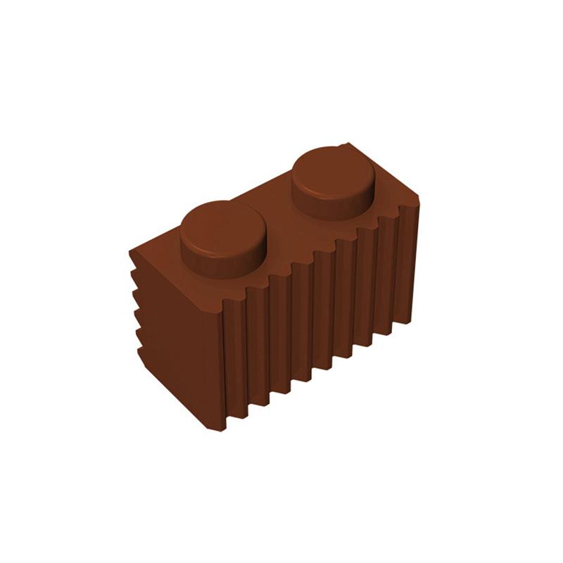 

MOC 10PCS 2877 Modified 1x2 With Grille Building Blocks Kit High-Tech Fluted Bricks Educational Idea Toys Children Birthday Gift