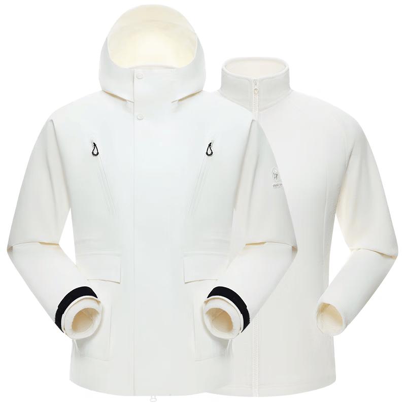 Panda Women's 3-in-1 Waterproof Breathable Outdoor Jacket