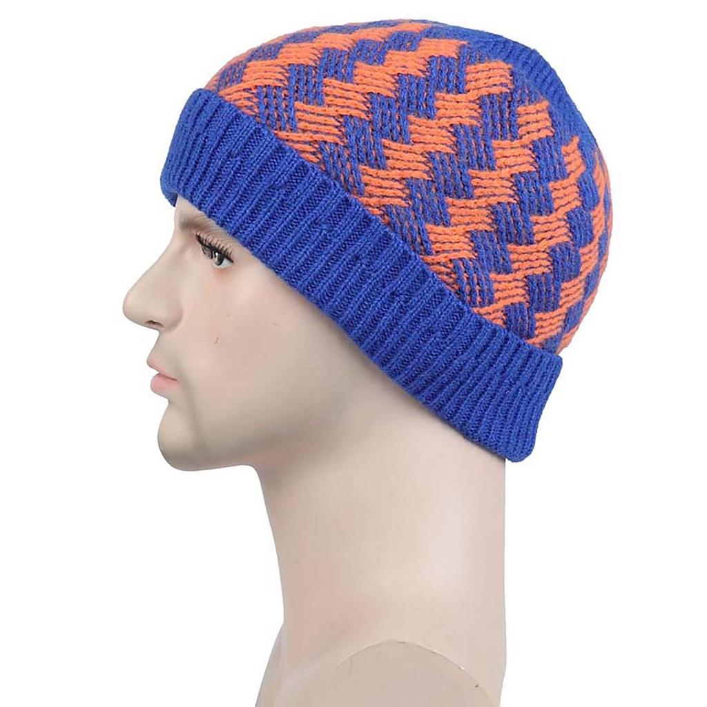 Winter Knitted Cap Warm Wool Cap Fashion Elastic Couple Ski Warm Cap