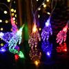 Halloween String Lights 20FT 40LEDs Transparent Skeleton Hand Shaped Decorative Hanging Lights