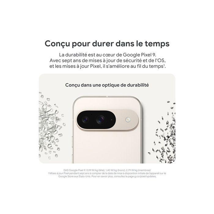Refurbished - Smartphone - GOOGLE - Pixel 9 - 6,3" - 128 Go - 5G - Double SIM - Rose Pivoine
