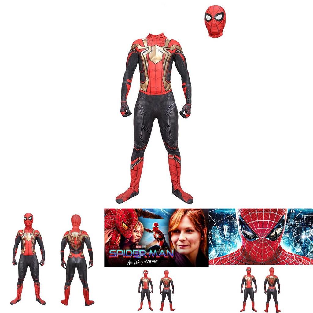 Spiderman No Way Home Kostüm Jumpsuit Exquisite Verarbeitung Perfekte Nähte