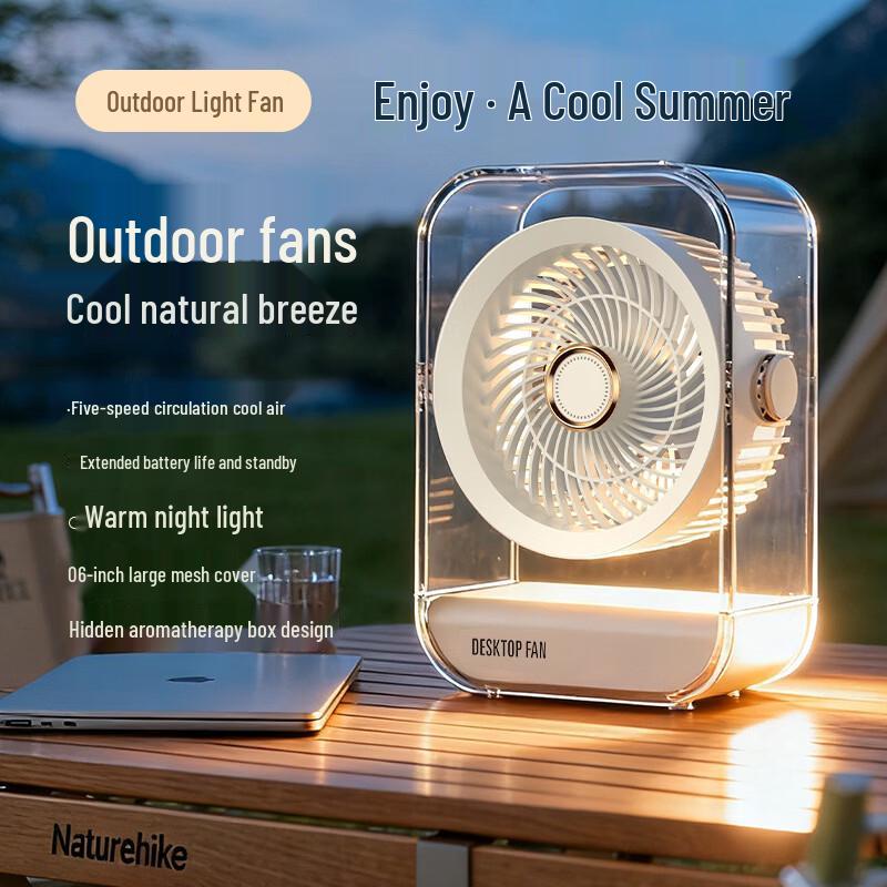 DH FA7 Portable USB Rechargeable Desk Fan