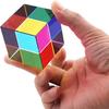 Colorful Faux Crystal Toy Cube Prism Decorative Desktop Science Light Refraction Learning Project Fun Play with
