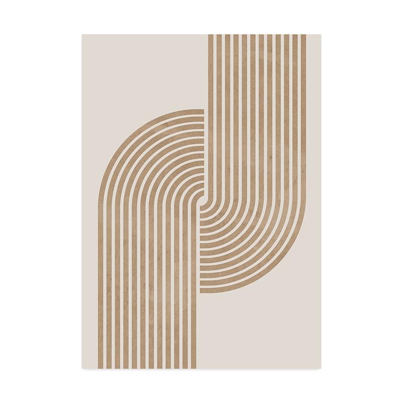 Minimalist Abstract Line Geometric Wall Art Posters Canvas Painting Print Pictures Living Room Modern Interior Home Decoration