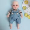 36cm Full Silicone Doll Baby Doll Realistic Doll Simulation Baby Newborn Christmas Gift Birthday Gift Nursing Practice Mom Experience Family