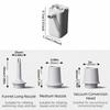 With 3 Nozzles Electric Air Pump Rechargeable Compression Bag Vacuum  Pump  Garden Patio Backyard