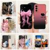 Für Samsung Galaxy A57 Hülle SM-A576B Luxuriöses Bogen-Liebesherz Bemalte Hülle Weiche Silikonhülle Für Samsung A57 A 57 5G Fundas Coque