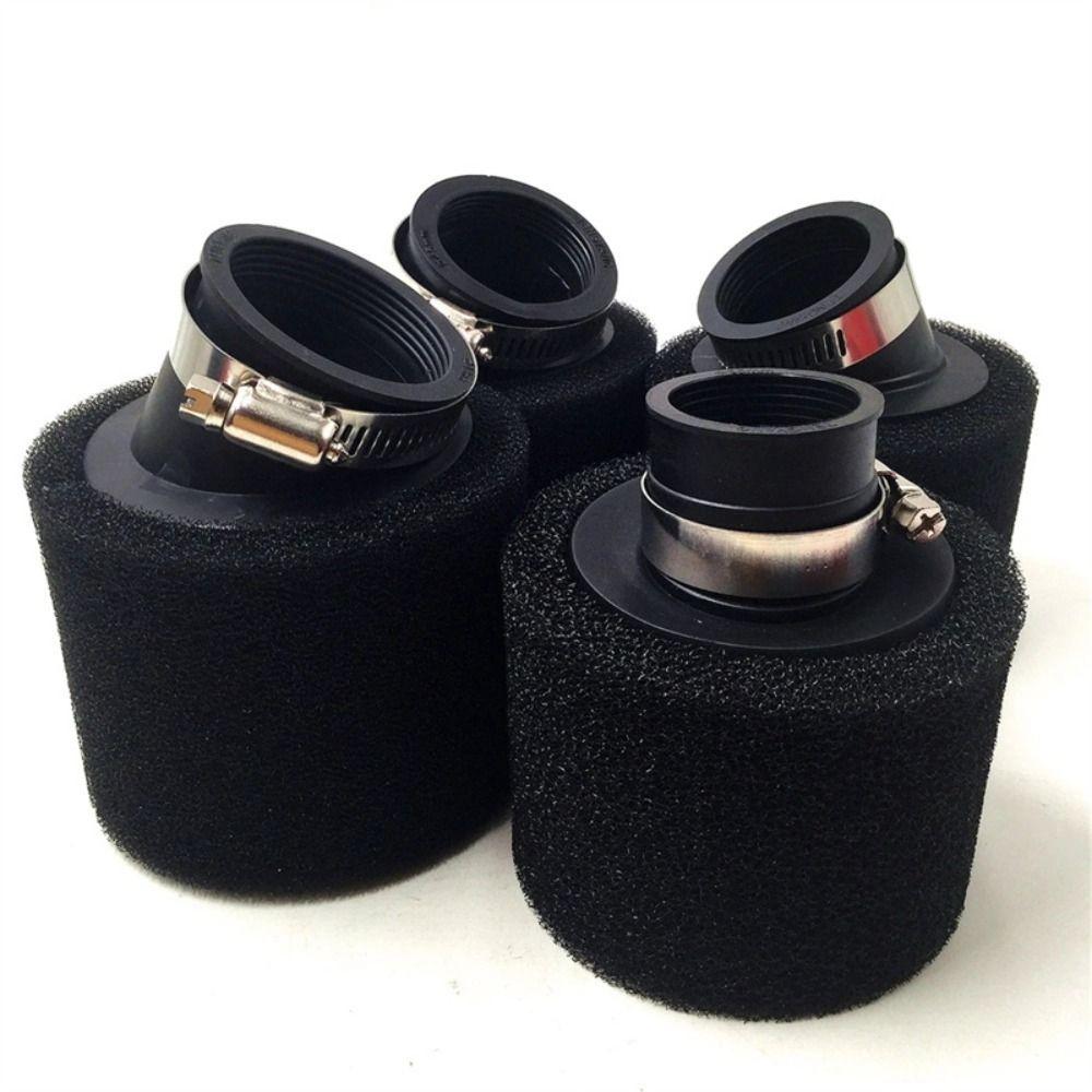 Clamp-on 48mm 42mm 45mm Foam Air Filter High Flow Air Filter Sponge Cleaner Elbow Neck Air Filter