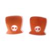 Halloween Geometric Witch Hat Earring Epoxy Resin Silicone Mold Luggage Bag Tags Casting Molds with Hole for DIY Crafts