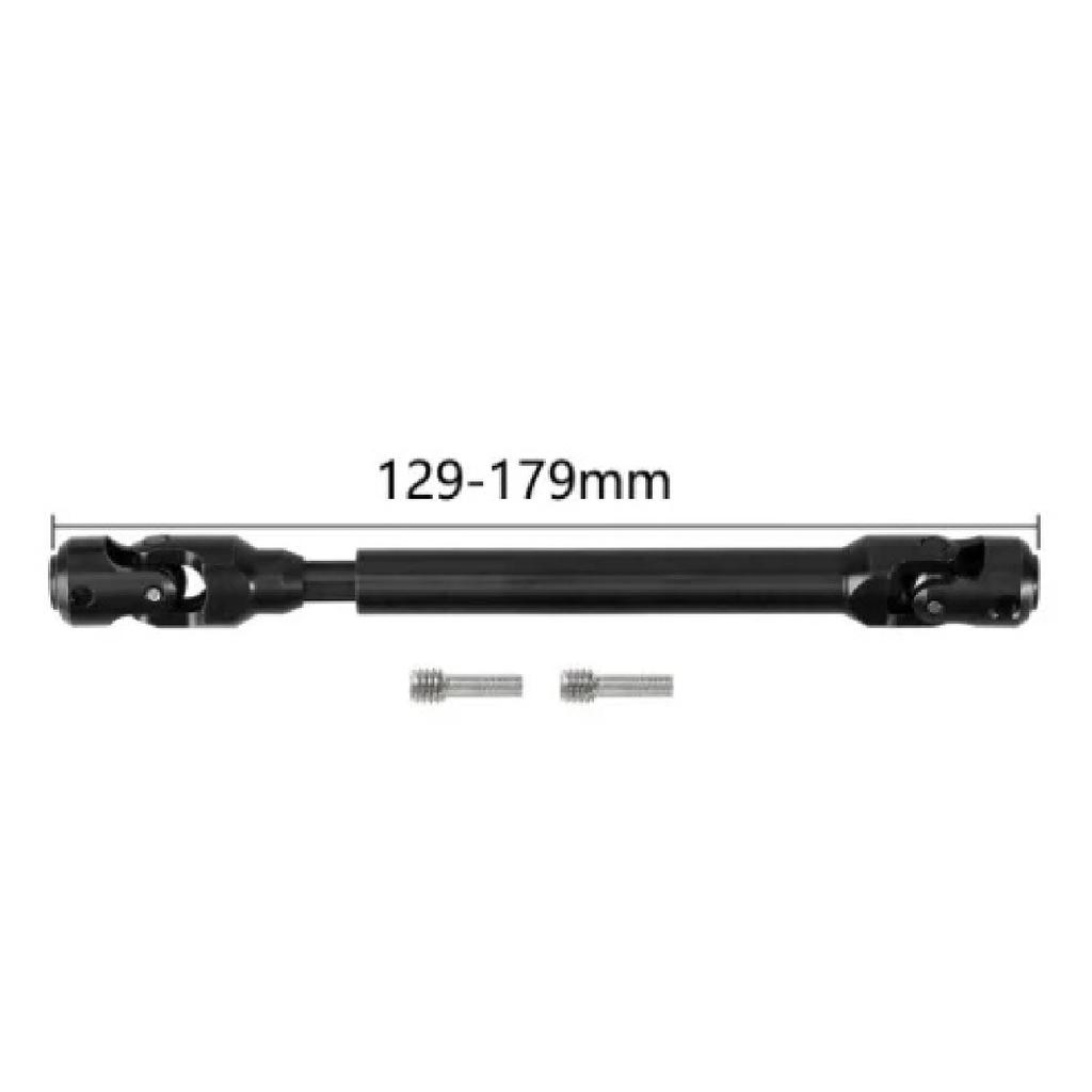 INJORA Steel Heavy-Duty Drive Shaft for 1:10 Rc Car Accessories Crawler Axial SCX10 90046 AXI03007 TRX4 Redcat Gen8 Accessories