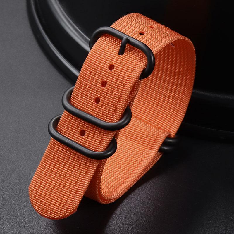 Wysokiej jakości nylonowy pasek do zegarka 18 mm 20 mm 22 mm 24 mm Pasek do zegarka Wojskowy Sportowy Oddychająca Bransoleta Pasek Męski Pasek na nadgarstek Akcesoria Pasek