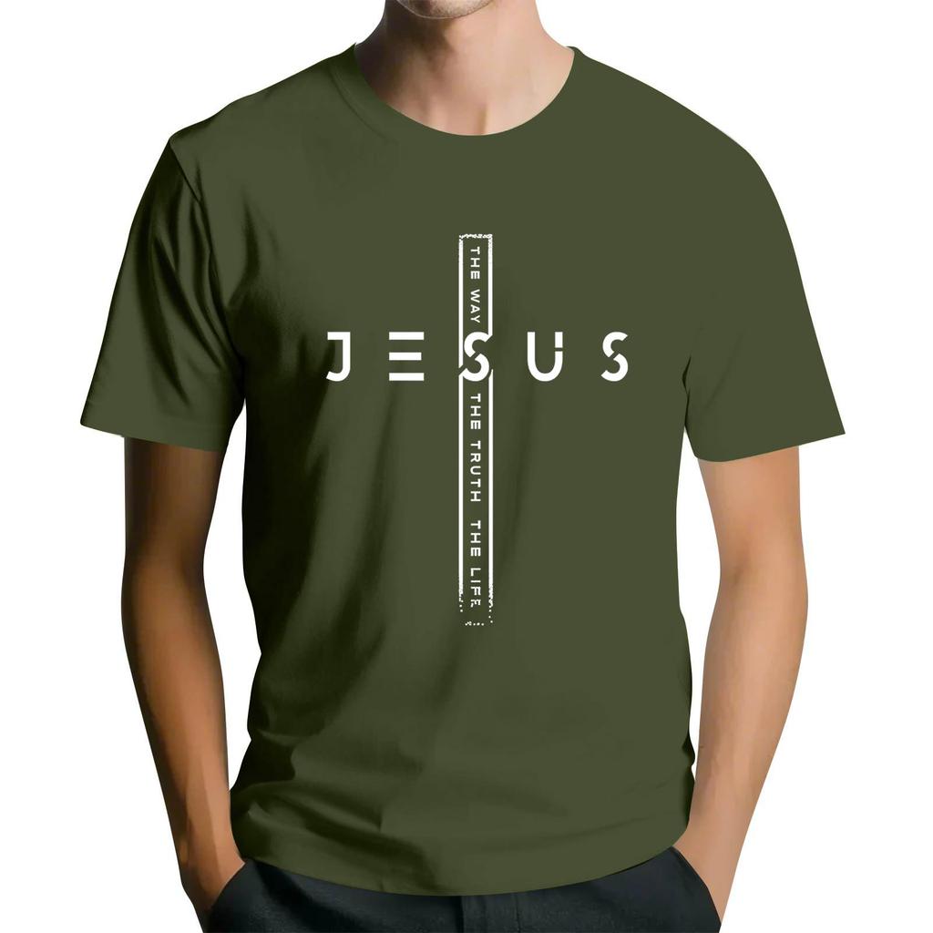 Men's  Popular T,shirt Printed Round Neck Short Sleeve T,shirt