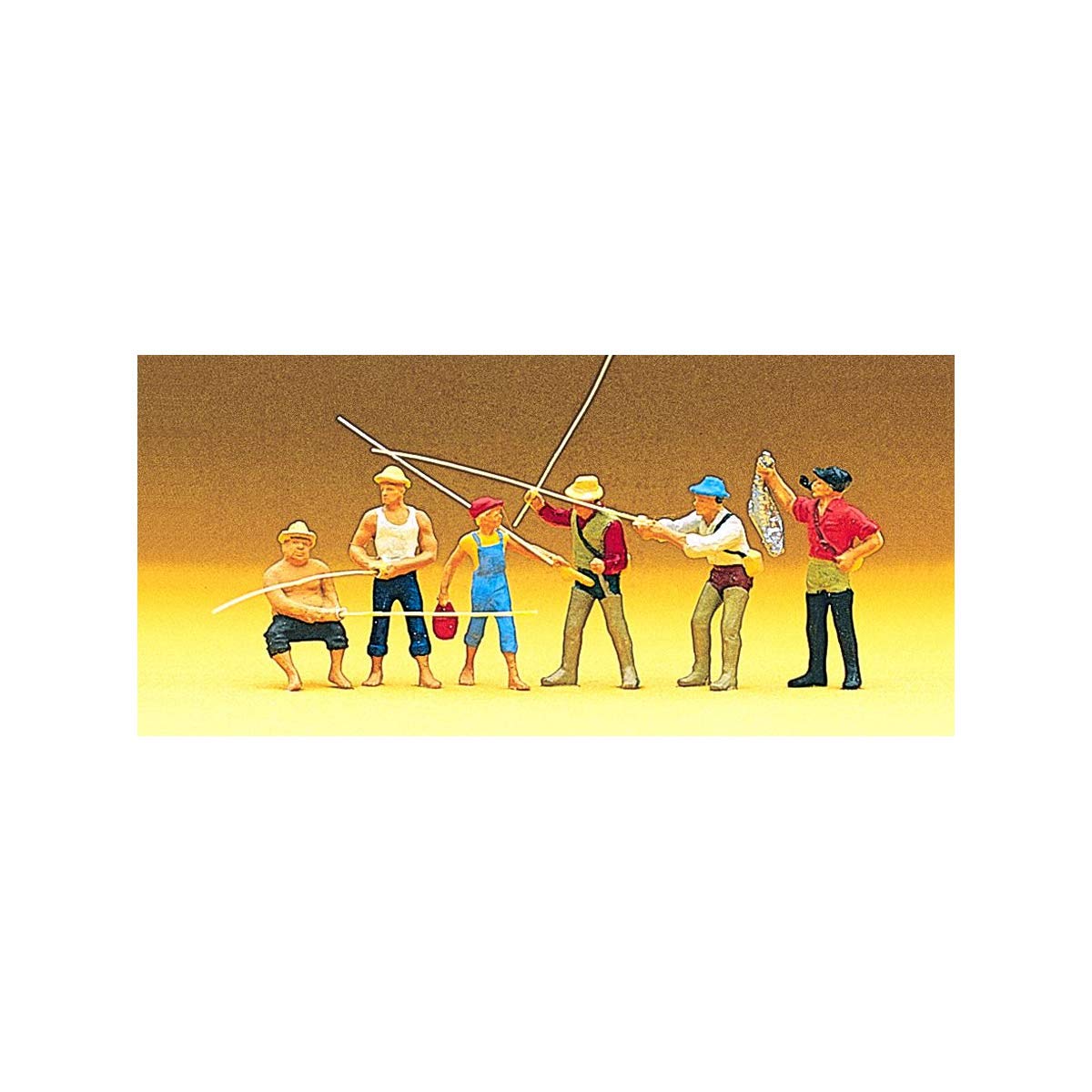 

Preiser Fisherman Painted Finished Product HO 10077 (1/87)