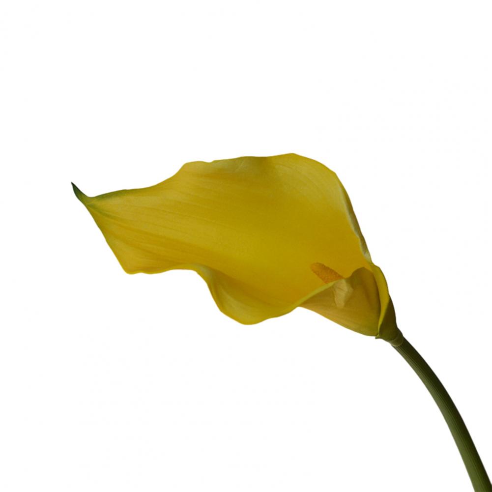 Artificial Calla Lily Flowers Long Stem Fake Flower Bouquet Real Touch Faux Latex Flower for Home Wedding Party Event Decor