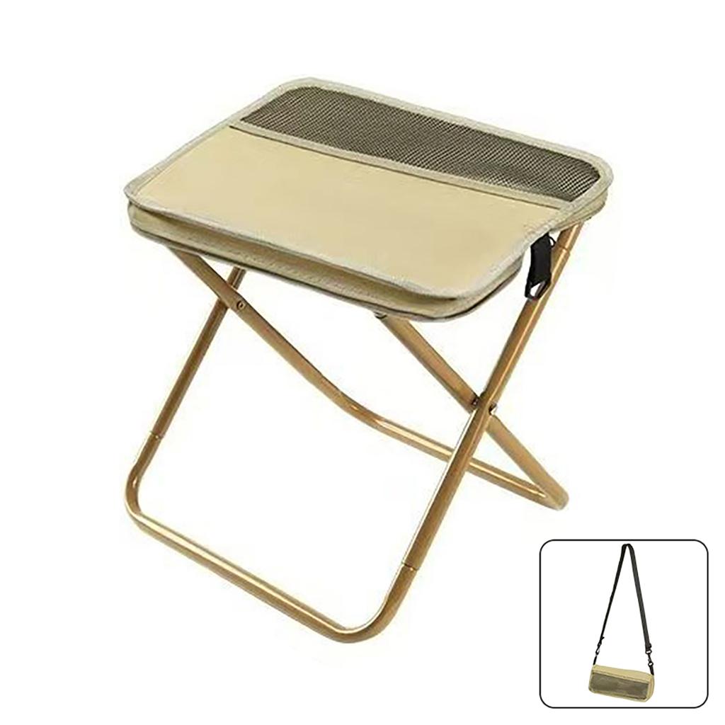 Portable Mini Folding Backpack Stool Outdoor Adjustable Chair with Carry Bag Lightweight Camping Hiking Folding Fishing Stools