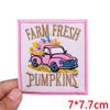 Jeans Backpack Embroidered Patch Cartoon/Letter Slogan Embroidery Patches Iron On Patches For Clothing Thermoadhesive Patches