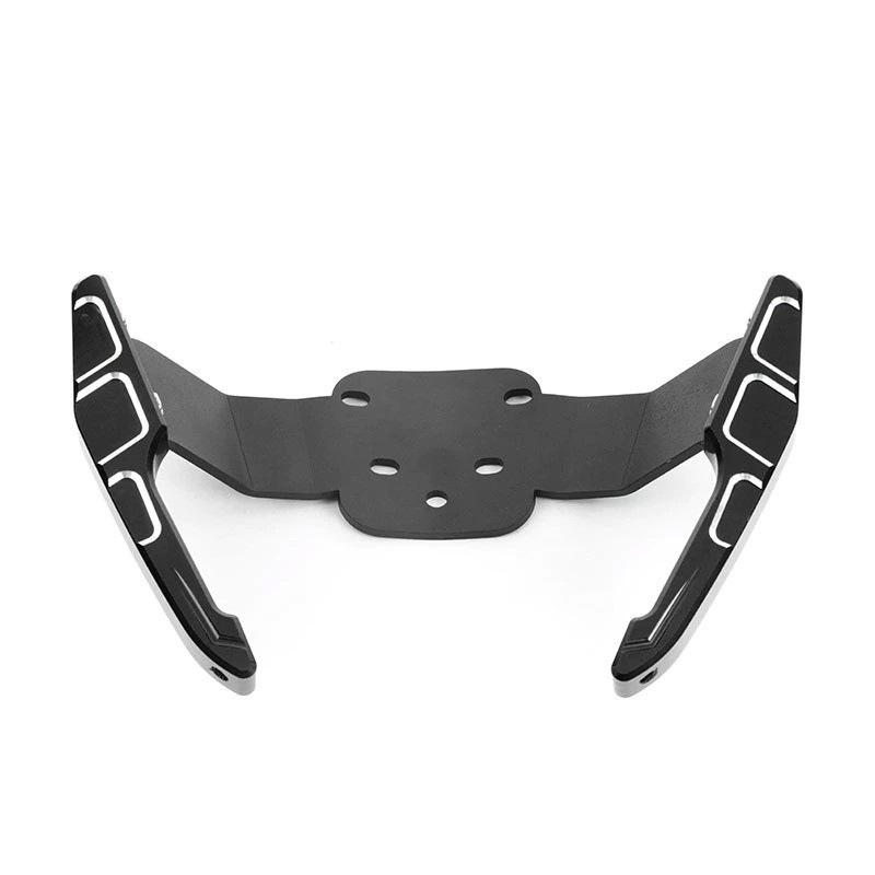 Qidian 150 Rear Handrail Wing & Luggage Rack - Aluminum Alloy