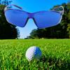 Durable Golf Ball Finding Glasses Blue Unisex Eye Protection Goggles Tool Eyeglass for Running Gift Men Wide Field Outdoor