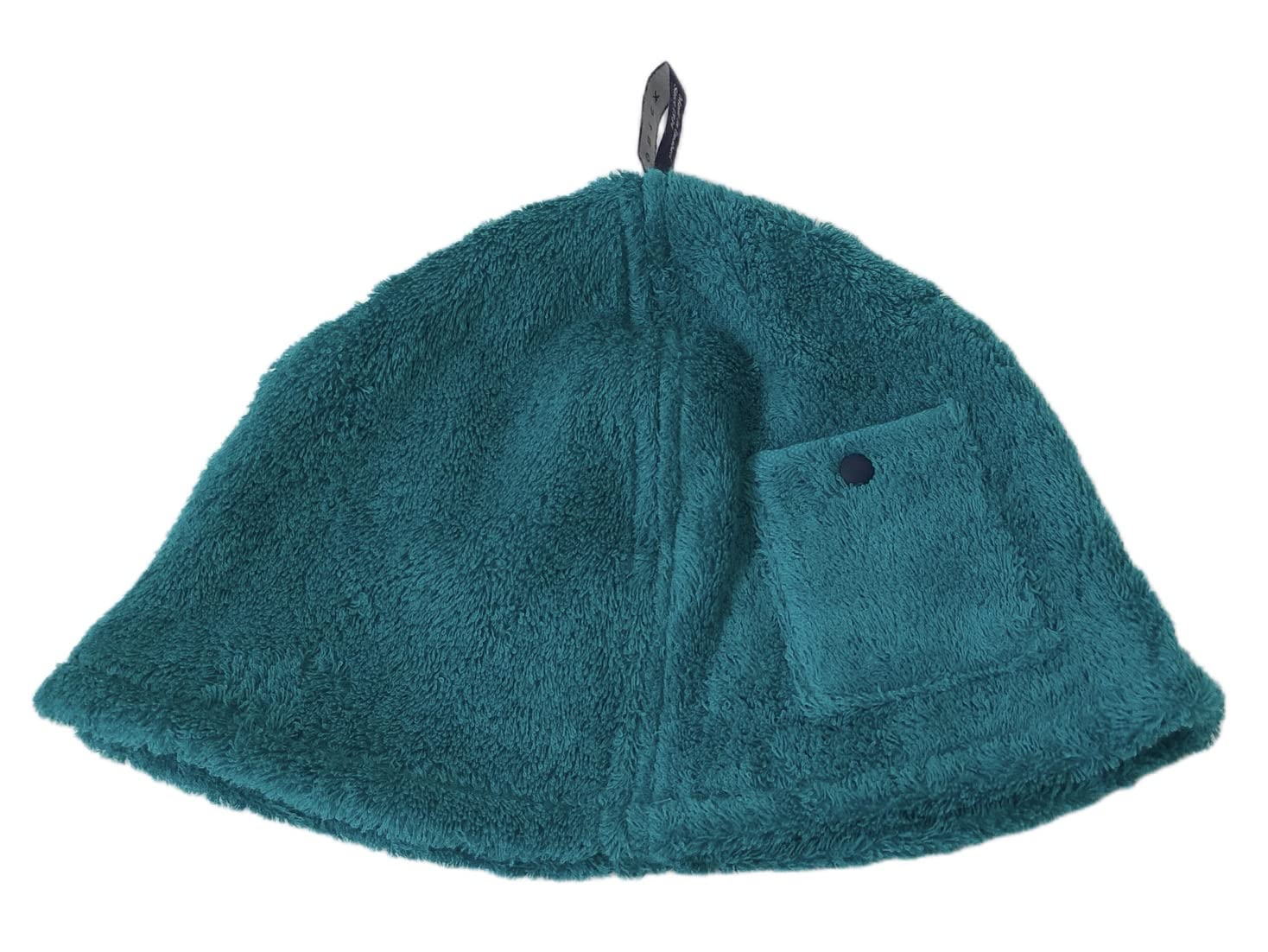 Kontex Imabari Sauna Hat Imabari Towel Brand Certified Sauna Hat [Kontex] [Pocket]  54605-081  (Turquoise Blue)