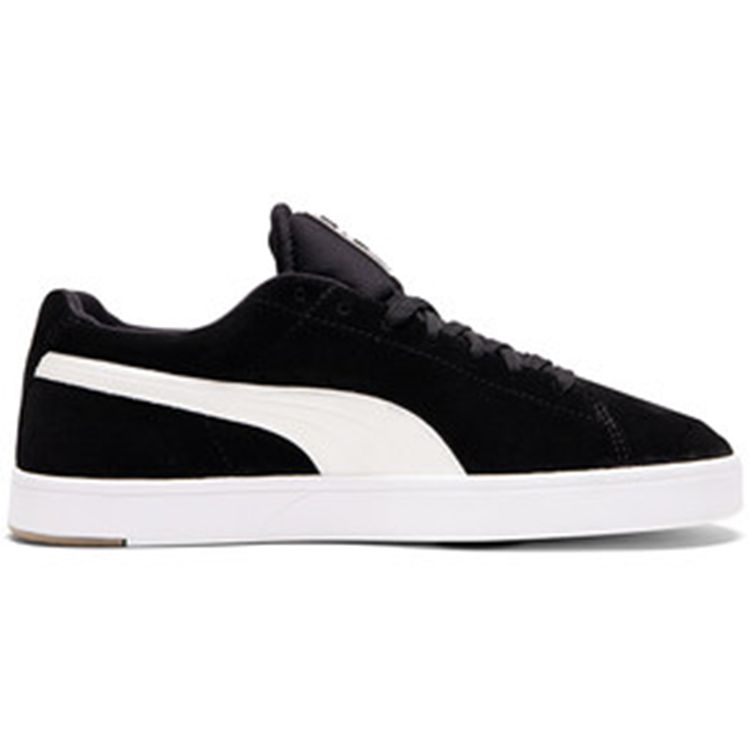 Puma Pantofi din piele intoarsa S Negru Alb Barbati 356414-03
