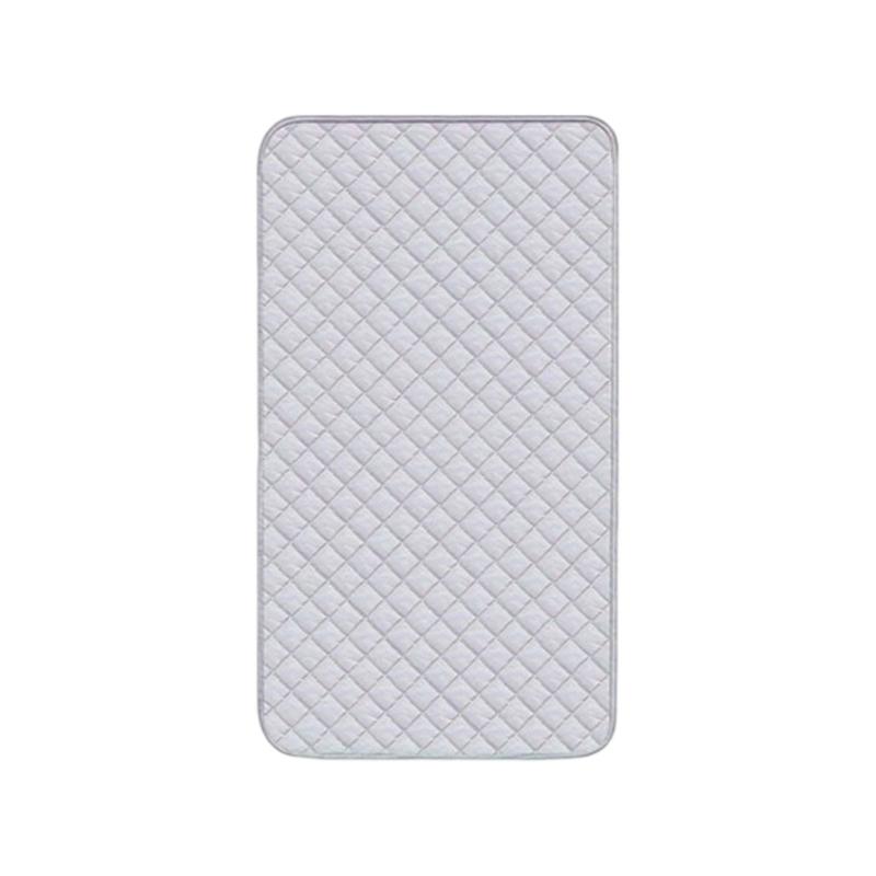 Either-Side Ironing Pad with Folding Design, Space-Saving Garment Care Work Area for Home, Office, Dorm, or Travel Use