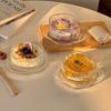 Pretty Glass Dessert Bowl Ins Style Fruit Yogurt Sugar Water Silver Ear Soup Bowl Utensils for Kitchen Home Tableware