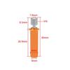 E3D V6 Titanium Copper Bimetal Throatpipe for CR-10, Vyper, Mega, Ender 3 3D Printers