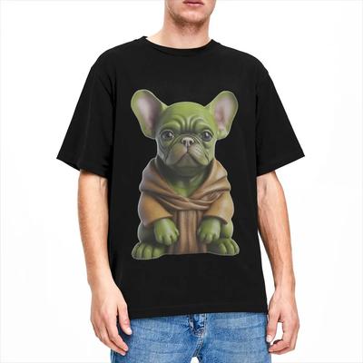 Parody Frenchie French Bulldog Men Women T Shirt Cute Puppy Dog Accessories Awesome Tee Shirt T-Shirt  Clothes