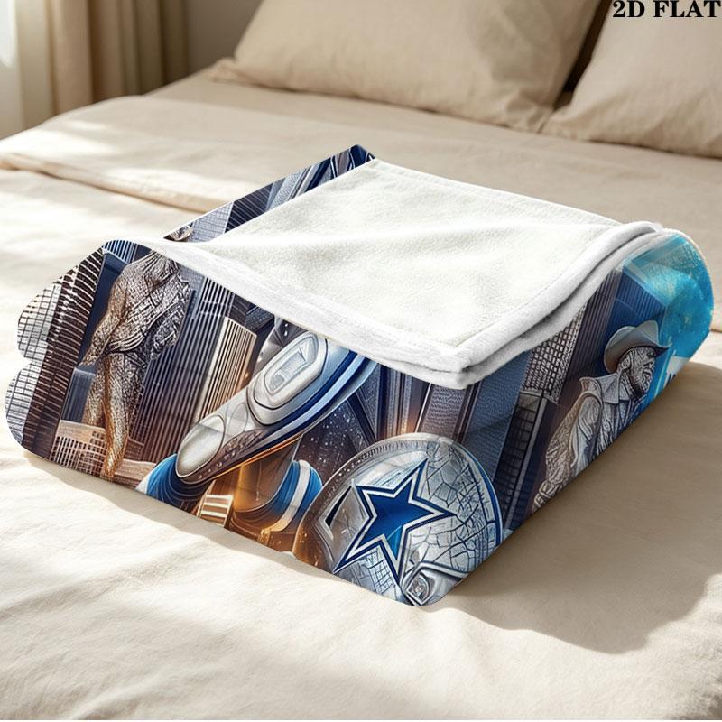 Custom Dallas Cowboys Blanket, High quality Comfortable for All Seasons, Home Decor, Warmth and Comfort
