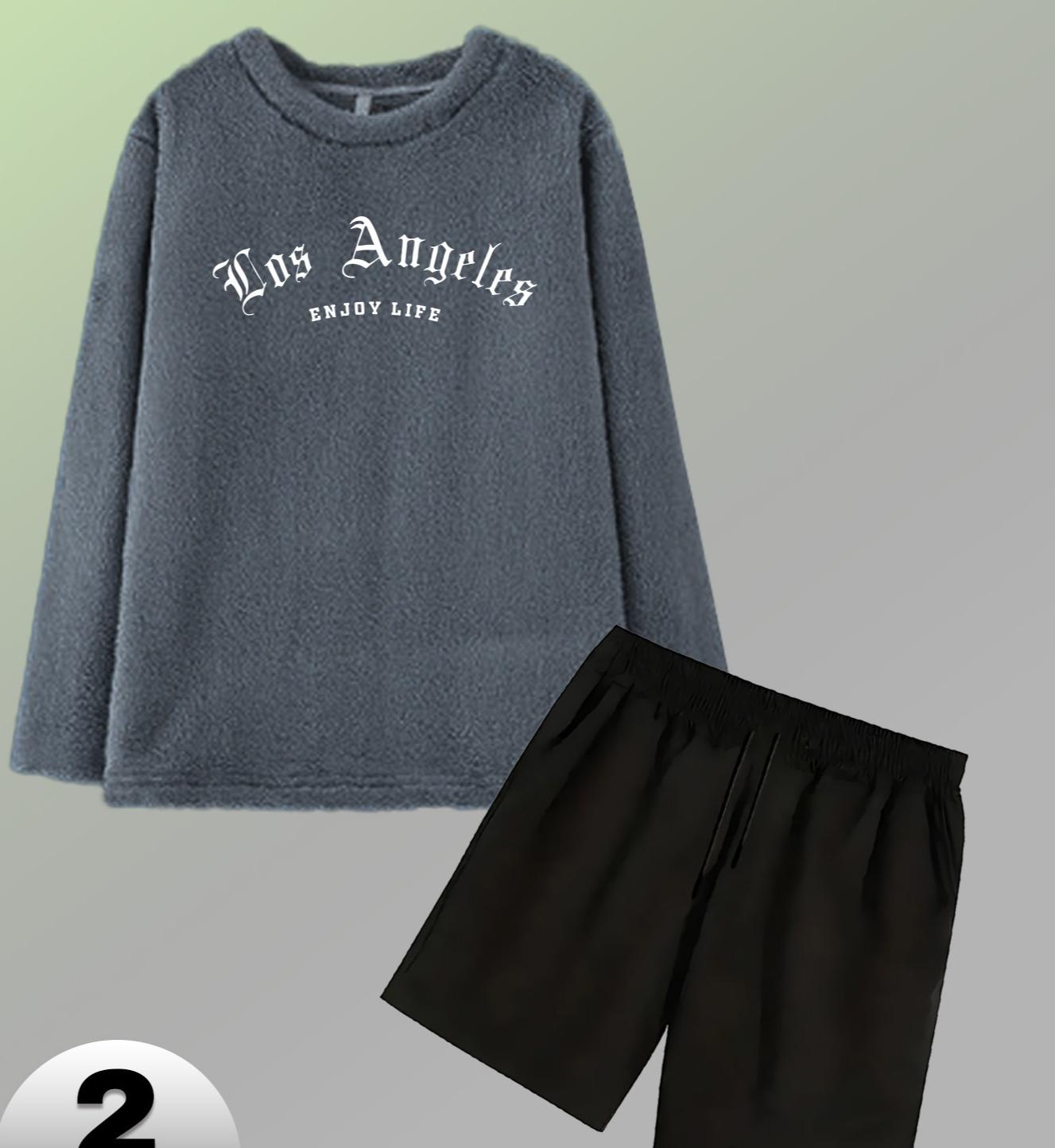 Мужской классический фланелевый комплект, мягкий и стильный, идеально подходит для повседневных домашних дней и визитов гостей M