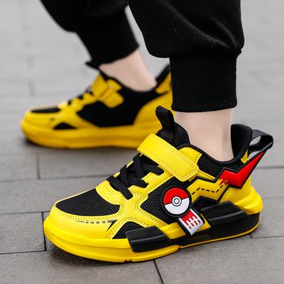 Kid Casual Sneakers Children Cartoon Sports Shoes Boy Girl Student Running Shoe Breathable Lightweight