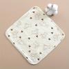5/10/20pcs All Cotton Gauze Small Towels,Four-Layer Hemmed Pure Cotton Design,Face Towel,Drool Towel, For Shower,Travel -Easter,