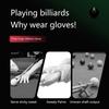 Billiards Glove Left Hand Three Finger Billiard Glove Non Slip Stickers Elasticity Billiard Training Gloves Accessories