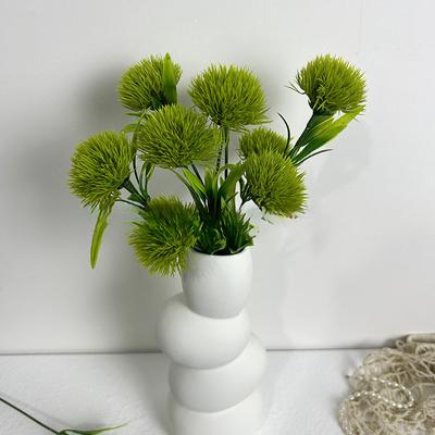 Künstliche Grüne Pflanze Einzelner Löwenzahn Haufen Künstliche Künstliche Blume Bouquet Gefälschte Blume Grüne Blume Dekoration