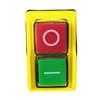 DZ04 4 Pins Waterproof Electromagnetic Push Button Switches Start Stop Switch for Grinding Machine 250VAC 8(6)A