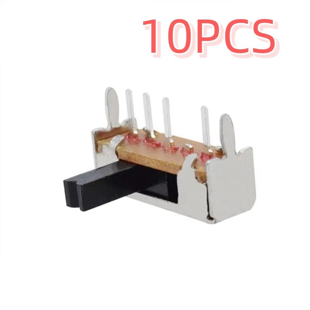 10pcs 0.5A SK13D07VG4 Slide Switches DC 50V Right Angle Slide Switches Control Panels