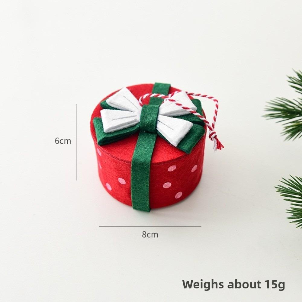 New New Year Gift Packaging Box Pendant Mini Creative Xmas Tree Charm Xmas Tree Ornament Merry Christmas