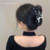 Silver Influencer Large Metal Shark Hairpin Clip for Women