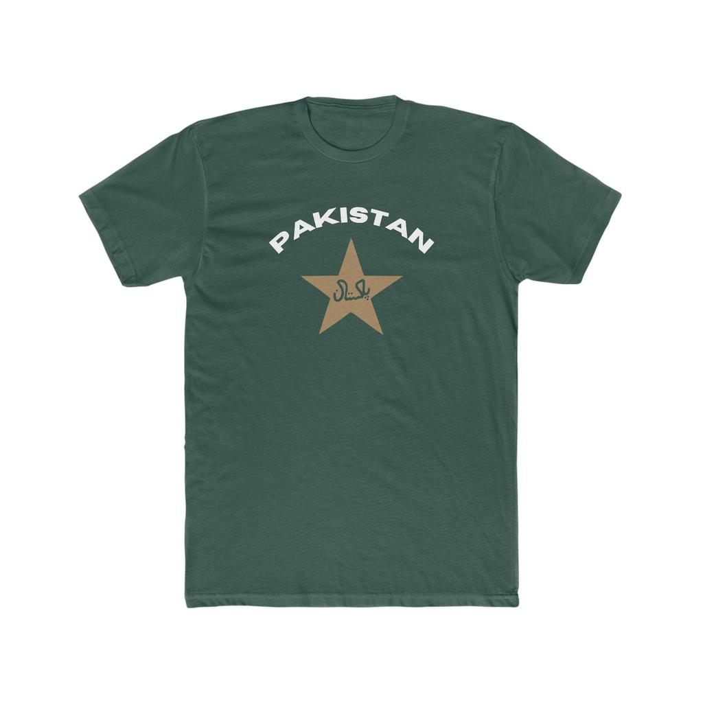 Pakistan Cricket T-Shirt, Cotton Crew Tee