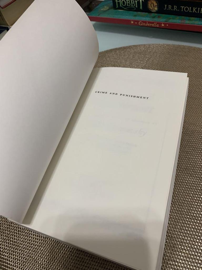 [USED] Crime and Punishment Fyodor Dostoevsky